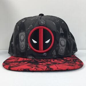 Marvel Comics Deadpool Snapback‎ Trucker Hat Cap